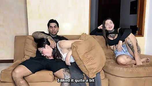 Teman yang 'polos' datang berkunjung... dan berujung memutuskan hubungan