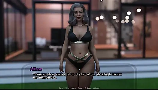 Grandmas House - Annabelle gat spanked.