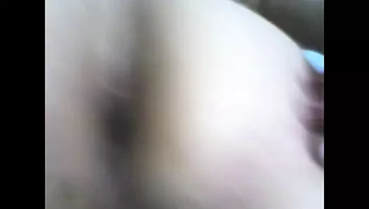 Showing my gaped asshole and fucking toy
