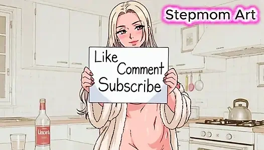 JOI Stepmom Soaked Naked Cooking - Come with me 100% You'll cum - Dirty Talk