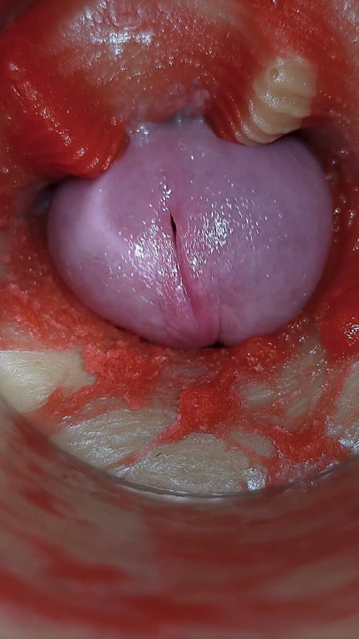 Camera Inside Deep Pussy Captures Very Huge Ejaculation of Sperm ASMR | Clip 1