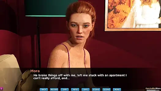 Saksi telanjang #8 - jackson dan mona bercipratan di sofa