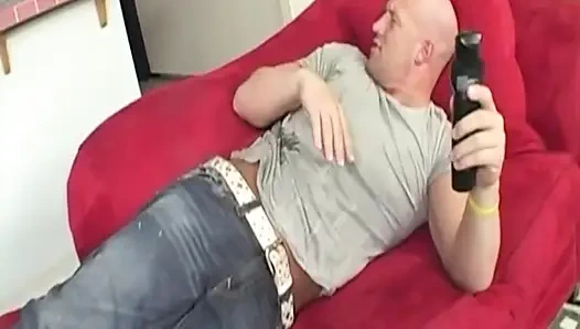 Skinny Brunette Rides Thick Dick to Messy Cum Explosion