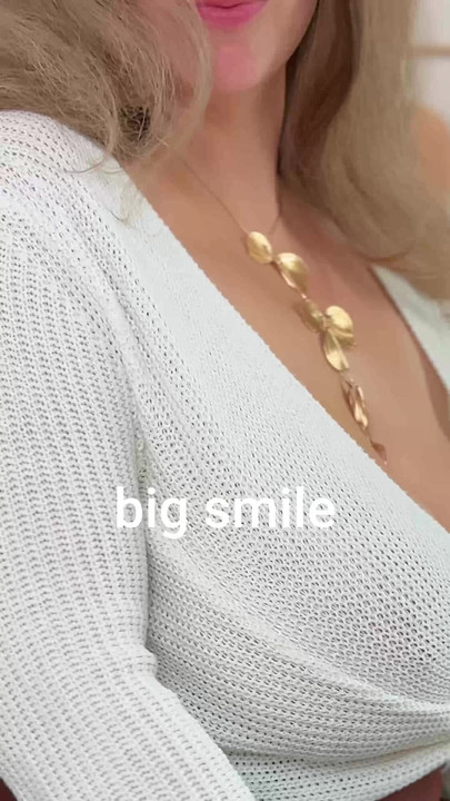 Elegant MILF getting ready for sex, those breasts are enormous