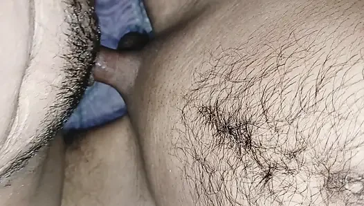 Real Desi Girl Yellow Outfit Intense Bedroom Sex - Closeup