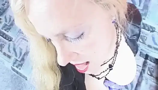 French MILF in Latex Got Fucked in Her Face