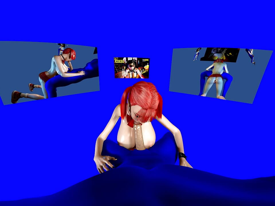 Akiko - gemelas se abrazan - [paso]