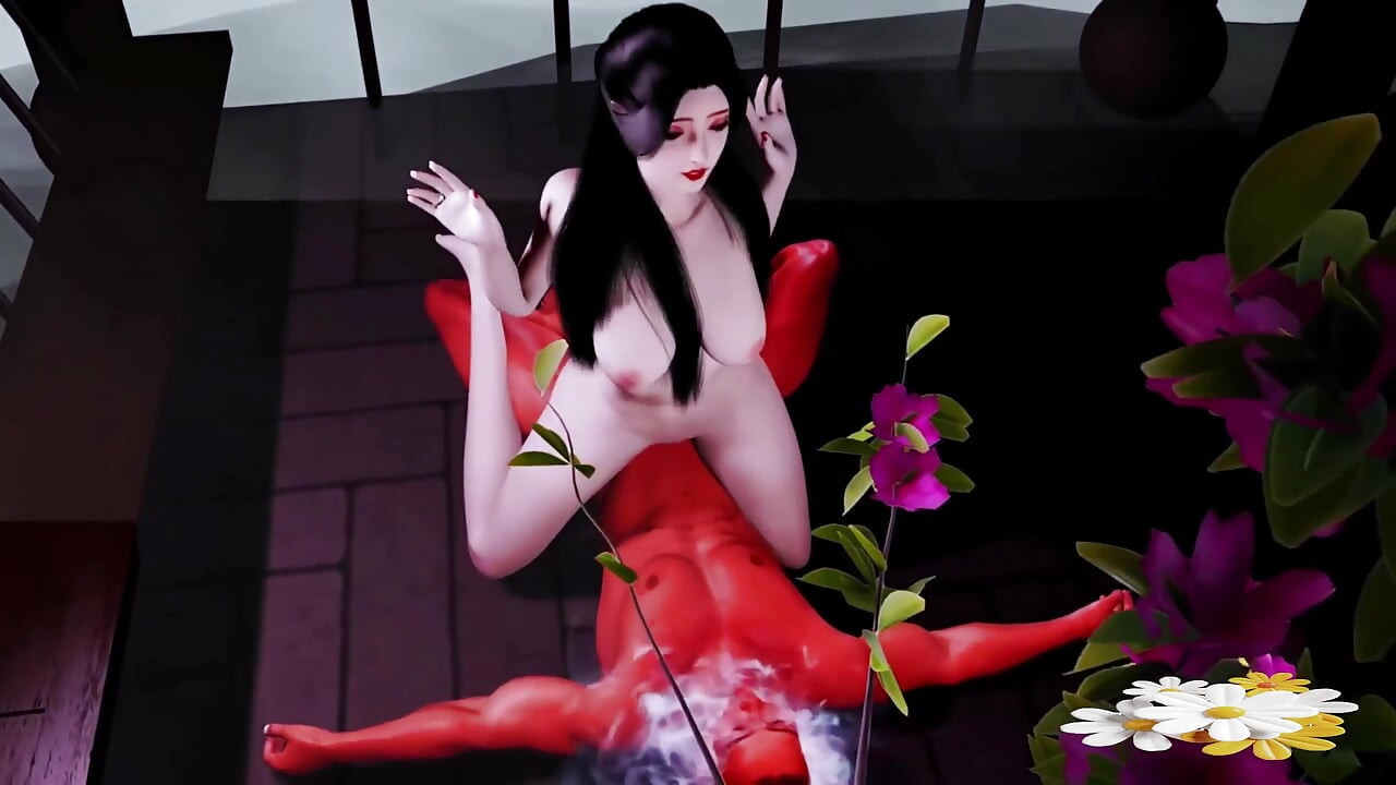 Bigboobsの妖精は喉が渇いた男を救う - 3D変態アニメーションV652