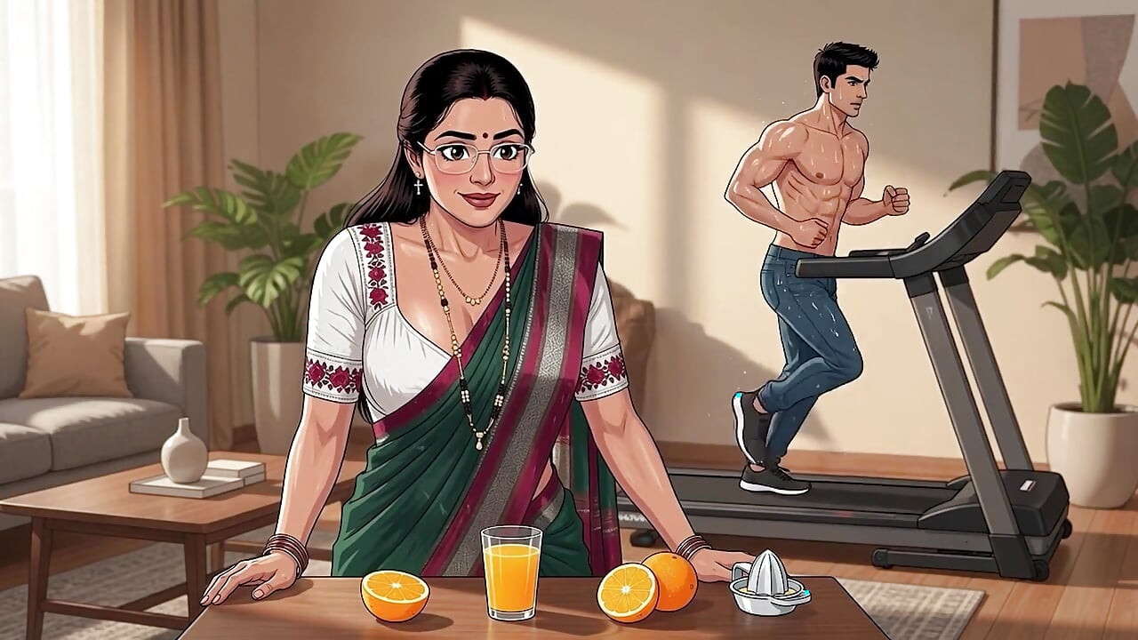 Sujatha Aunty Teaches Balu