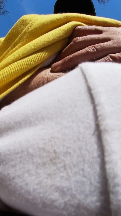 Sweaty Jock Jerks off in Forest While Talking Dirty - Hairy, Uncut & Verbal (part 1)