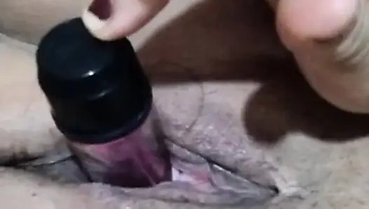 Mexican Wife Showing Off And Masturbating