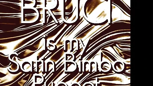 Audio only - Bruci is my satin slut puppet