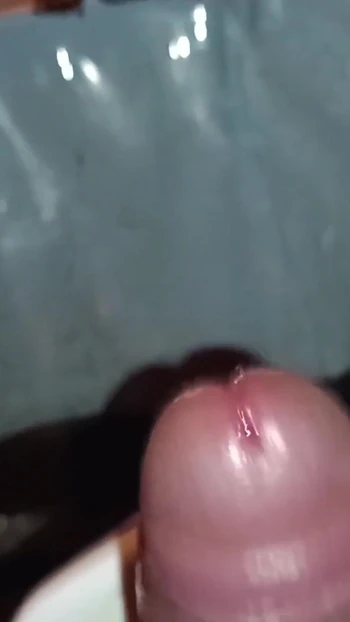 Thrilling moment from "solo Penis torture multiple cum part1"