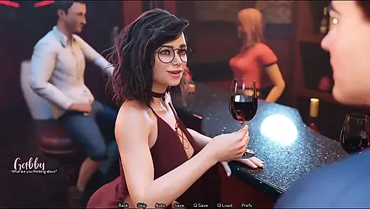 Ngentot gadis hot di bar dansa