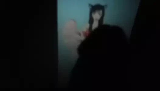 ahri'nin ayaklarına mastürbasyon yapmak