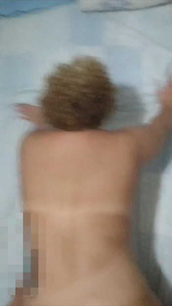 Key moment from "Incredible fuck with a delicious creampie at the end"