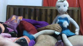 Elsa congelada curtindo meu pau