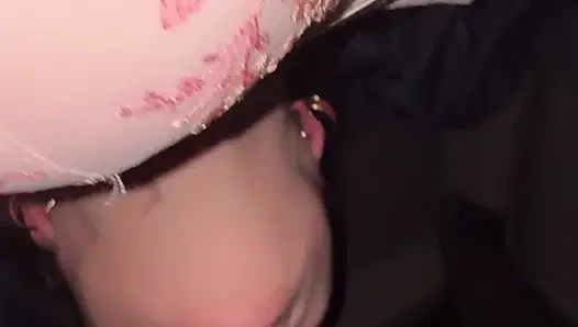 EX boyfriend of my sister fucks me Pregnant at 9 months in his car