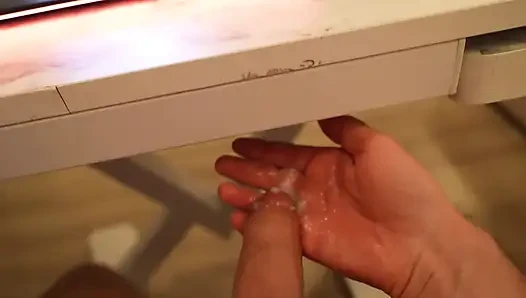 Sabah yarak oyunu ve boşalma