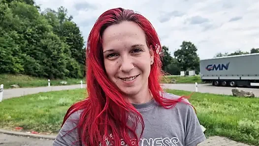 Mut auf dem Parkplatz… und ich konnte einfach nicht widerstehen