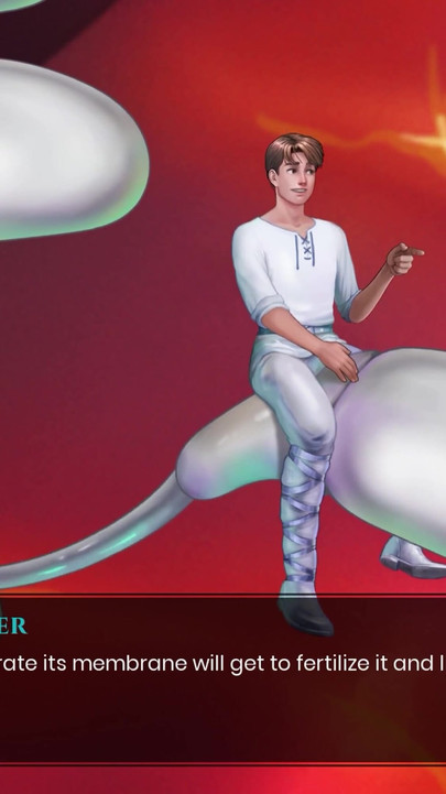 Peituda dragão menina fica impregnada com uma gozada interna na buceta quente - que lenda! - cartoon animado jogo pornô | Clipe 2