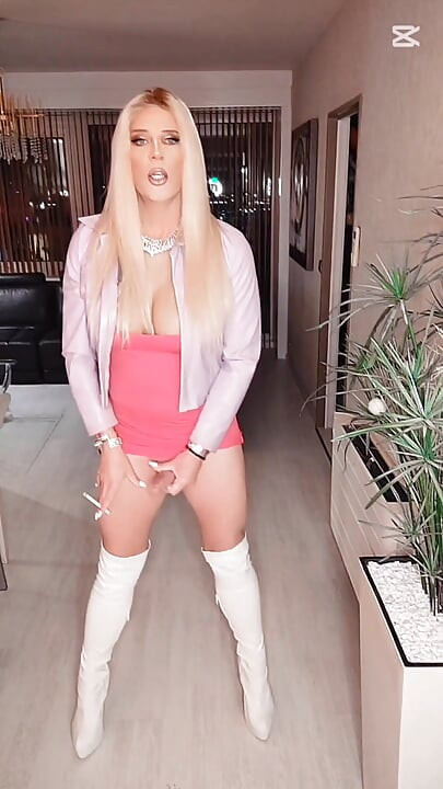 POV 2 Mistress Leather Outfits Stroke&smoke Until Cum