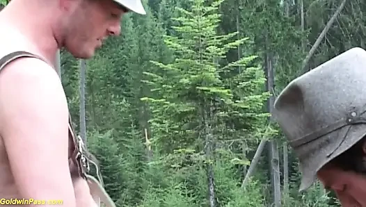 Extreme rough outdoor dp anal fuck orgy with a crazy German teen