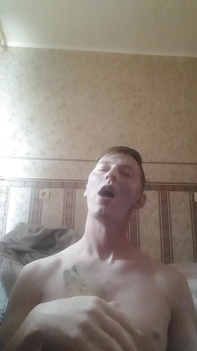 Dildo in mouth