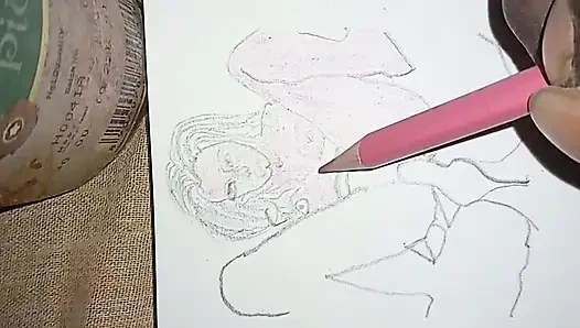 Моя настоящая сестренка трахается, рисует, индийская горячая сестренка