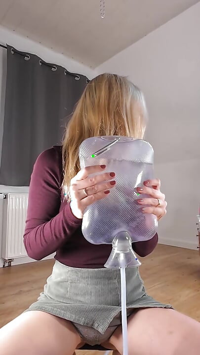 Happy Valentine's Day to You. I Hope My Video Brings You Lots of Love. I Was Amazed at How Quickly the Enema Bag Was Empty