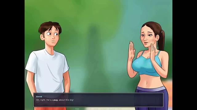Summertime Saga: Helping This MILF In The Park - Ep45