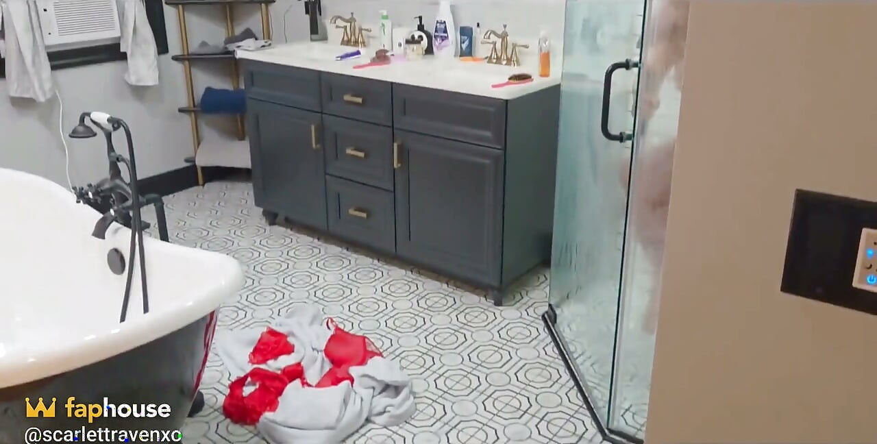 Stepson Caught Watching Stepmom Shower