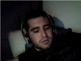 Straight guys feet on webcam #324