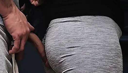 Public Bus Handjob Stranger Cum Raw, risky, and fucking hot! She strokes his thick cock, teasing him until he explodes in public
