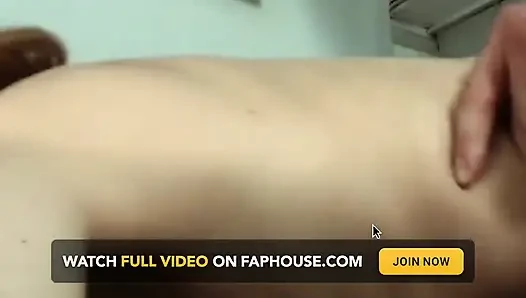Horny MILF's Hairy Pussy Stretched and Filled with Throbbing Cock