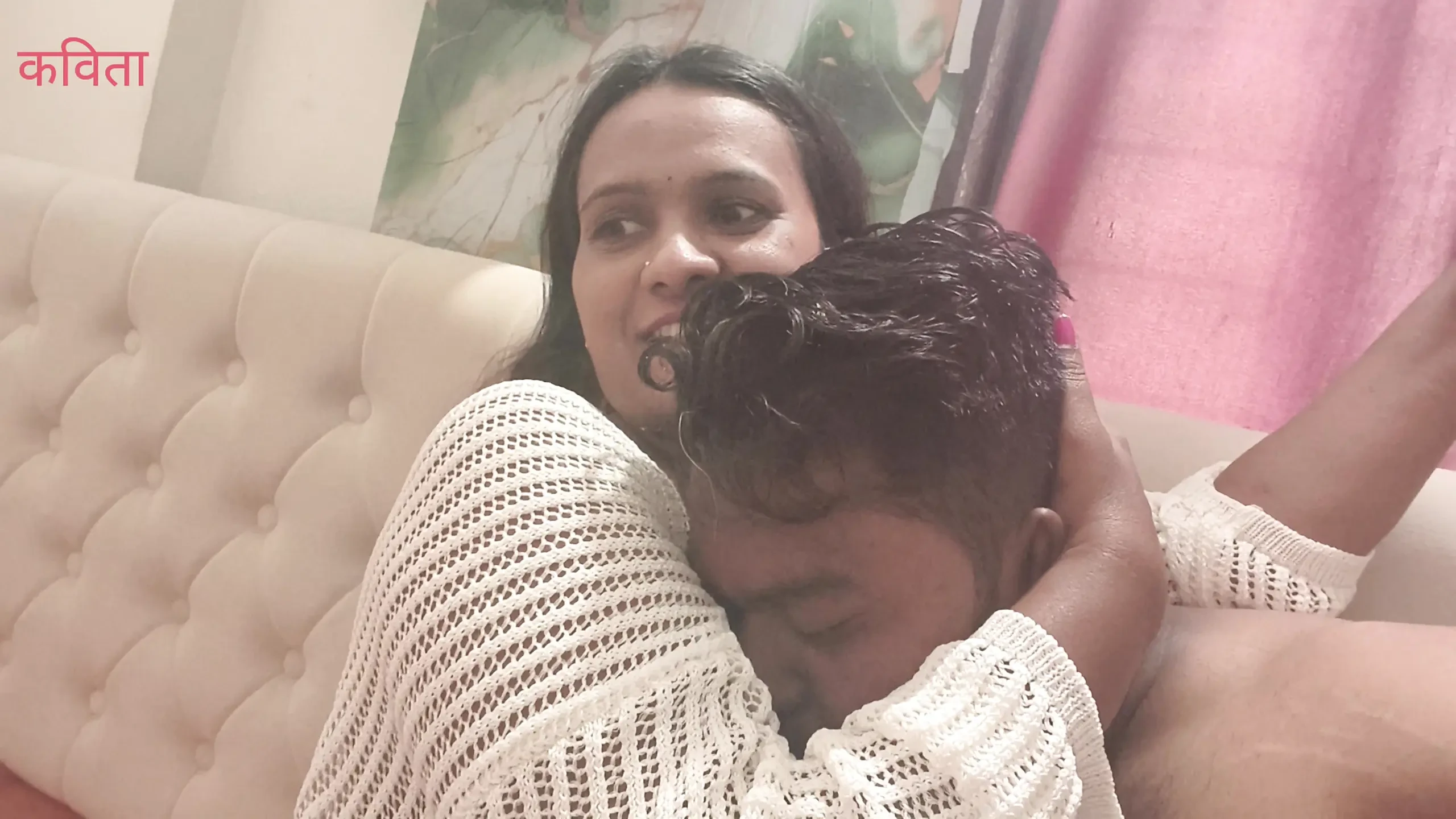 德西印度马拉地 Kavita 给她的情人