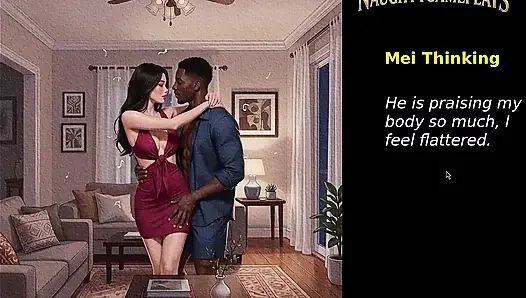 Осмелился жены (часть 03) Hot_Scorpion - муж делится своей женой - 3D игра