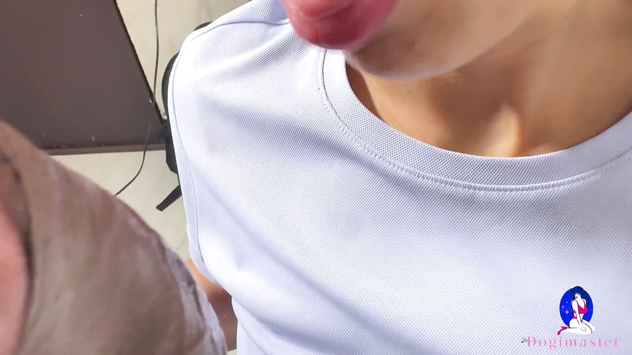 Bhabhi's younger stepsister came to my room and sucked my penis.