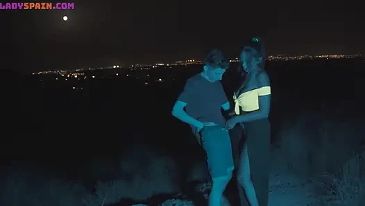 The Bang of His Life in the Middle of the Mountain with This Amazing Busty Woman