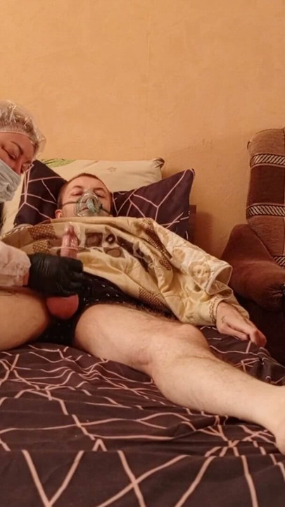 the nurse came to the patient to check his erection and take sperm for analysis | Clip 1