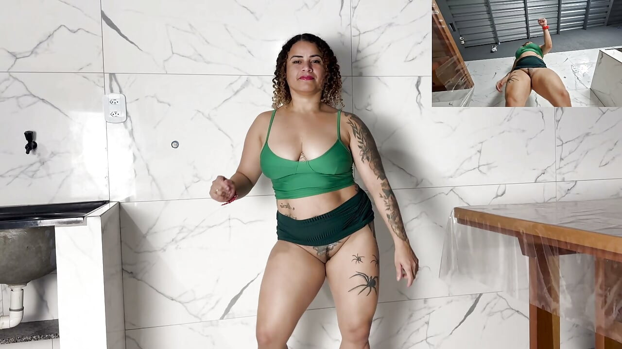 FULFILLING A DREAM OF A FAN DANCING SHOWING HIS ASS