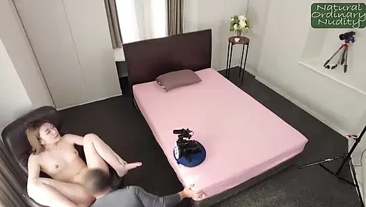 Первый раз приватная съемка. Высокая стройная красотка показывает редкую и эксклюзивную сырую встречу