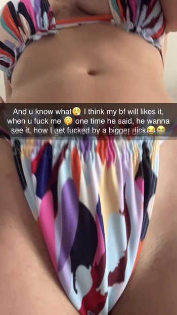 Thrilling moment from "Snapchat compilation: Cheating 18-year-old girlfriend has fun with the bartender while cuckold boy"