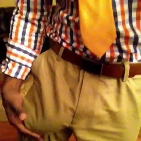 Str8 daddy has big meat in his pants