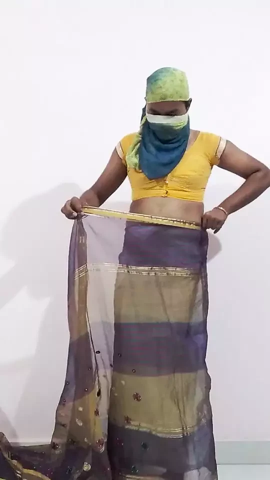 Gunjan mặc saree