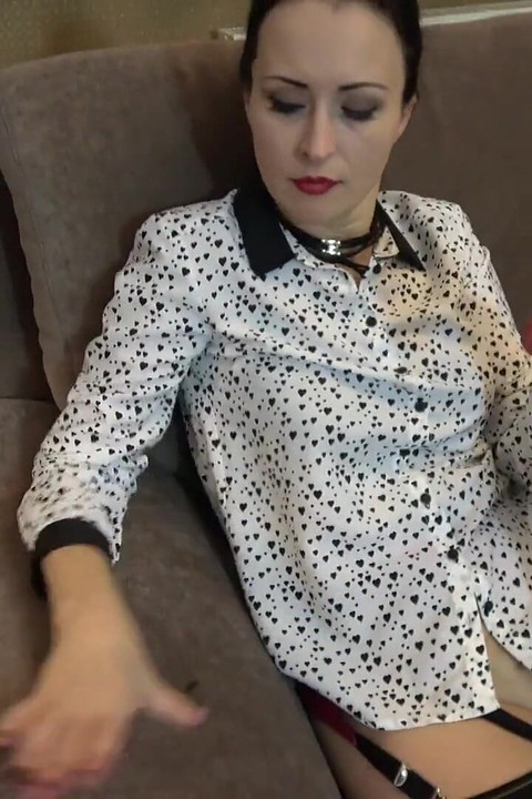 Shaved Cunt Masturbated Hard