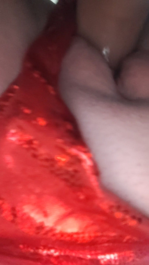 My pussy loves that big toy cock