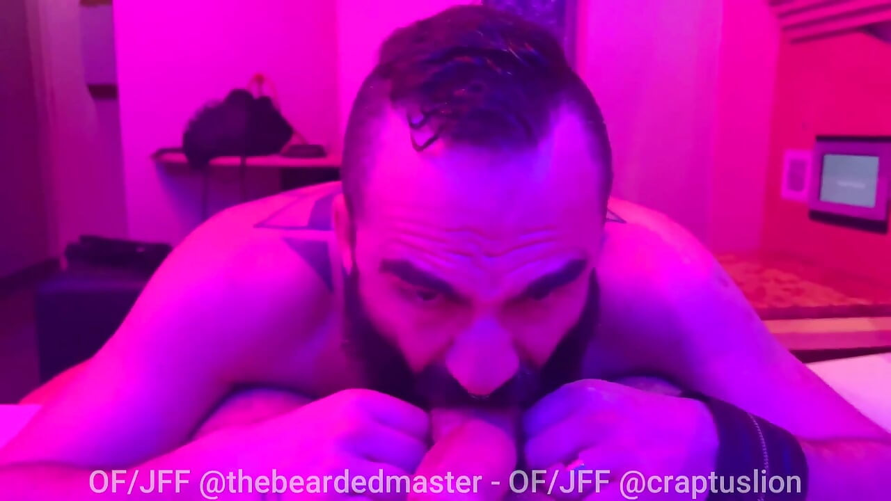 Bearded Master Hunk Muscle Hairy Fuck