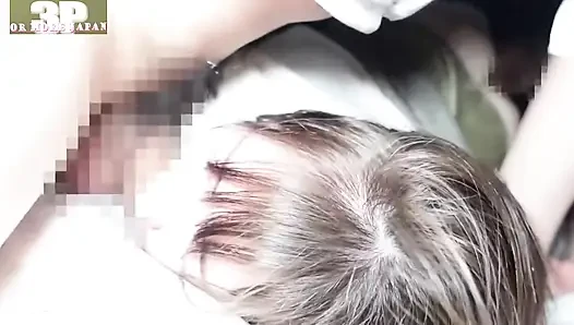 Dua tubuh menawan diambil dari atas dan bawah empat pria mengantarkan kembali ke belakang intensitas creampie