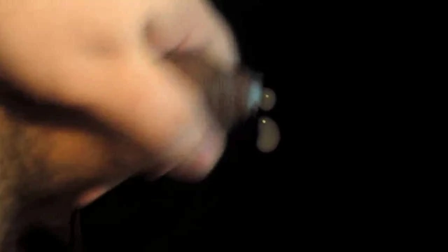 Stiff 3-inch uncut willy shoots its cum from its foreskin